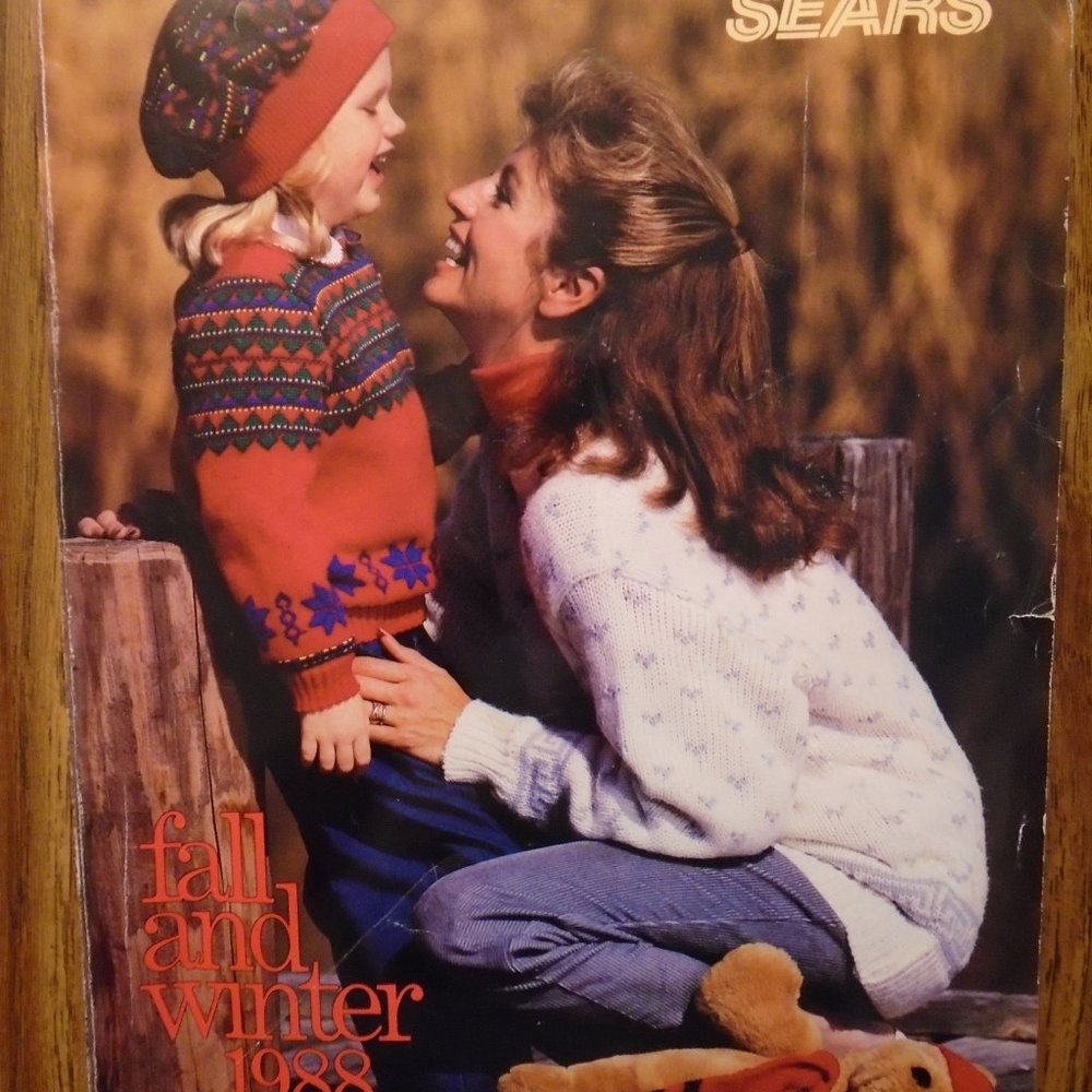 1988 SEARS CANADA, FALL AND WINTER, DEPARTMENT STORE CATALOG. THICK AND RARE!!!